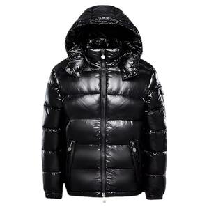 Custom Boxy Cropped Bubble Mens Down Jacket Coats Winter Outdoor Wear ultra <b>Light</b> <b>Duck</b> Goose Bubble Puffer Jacket for Men - Product Image 5