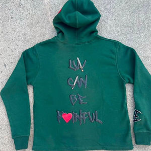 เสื้อฮู้ดดี้ 2025 ขายดีที่สุด ผ้าฝ้ายเรียบง่าย ไม่มีลาย สำหรับผู้ชาย เสื้อฮู้ดดี้ทรงใหญ่ น้ำหนักมาก สไตล์สตรีทแวร์ รับสกรีนโลโก้ บริการ OEM - Product Image 5