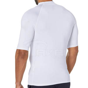 Alta calidad profesional hecho hombres Rash Guard artes marciales desgaste Spandex poliéster hombres Rash Guard - Product Image 2