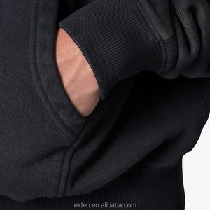 Sudadera con Capucha y Cremallera para Invierno, Cómoda, con Bolsillos, Hecha de Tela de Algodón Suave, Corte Regular para Uso Diario Informal - Product Image 4