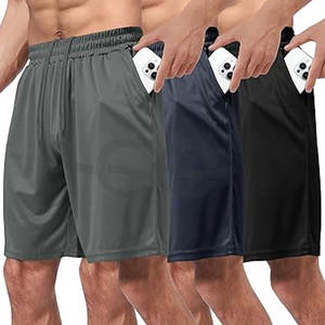 Pantalones cortos de entrenamiento de gimnasio para hombre de primera calidad, pantalones cortos deportivos de entrenamiento para correr transpirables y ligeros para hombres activos - Product Image 6