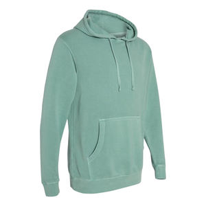 Sweat à capuche personnalisé pour hommes 100% coton éponge française lavé en détresse lavé à l'acide style vintage pull d'hiver vierge - Product Image 4