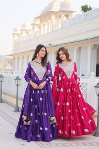 2024 cuello redondo pesado 3mm secuencia bordado trabajo Casual boda adecuado largo elegante vestido tejido mujeres lavable niñas - Product Image 5