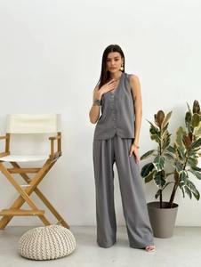 ชุดเดรสยาวแบบดั้งเดิมสำหรับผู้หญิง ผ้าฝ้ายสำหรับฤดูร้อน คอทรงโอ ลายดอกไม้พิมพ์ลาย ติดกระดุม เนื้อผ้านุ่ม ระบายอากาศได้ดี ไซส์เดียว - Product Image 4