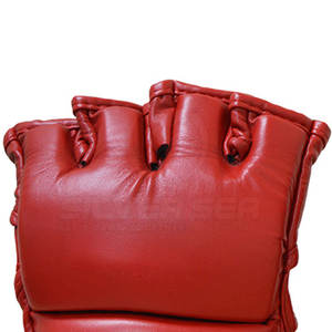 Meilleurs gants de grappin MMA en cuir personnalisés fabriqués au Pakistan avec logo personnalisé respirant entraînement de combat poinçonnage arts martiaux - Product Image 5