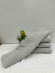 OEM/ODM Serviettes de bain familiales à séchage rapide personnalisées en coton avec couleur unie - Product Image 4