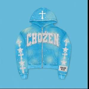 Sudadera con Capucha de Algodón 100% de 420 g/m², Estilo Hip Hop Urbano, Otoño 2025, con Parche Bordado Personalizado, Cierre de Cremallera, Estilo Corto, Lavado Ácido Desgastado - Product Image 3