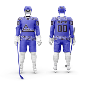 Vêtements d'équipe personnalisables OEM ODM pour le hockey sur glace vente en gros de maillots personnalisés impression par sublimation uniformes de hockey sur glace fournisseur d'usine - Product Image 2