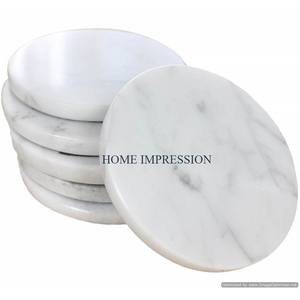 Posavasos de cocina para mesa de boda, posavasos decorativos para mesa de casa, posavasos de té y café de mármol de aspecto clásico, alfombrillas de calidad Superior - Product Image 3