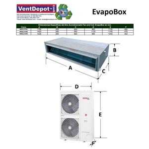 Condizionatore d'Aria con Ventilatore e Serpentina in Vendita, MXELD-002, 48000BTU, 4.0 - Product Image 3
