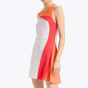 Conjunto de uniforme de tenis personalizable para mujer, falda transpirable cómoda sin mangas de estilo deportivo, último diseño, gran oferta, bajo MOQ OEM - Product Image 4