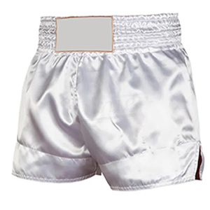 Pantalones cortos de Muay Thai MMA de alta calidad hechos a medida, pantalones cortos de lucha de kickboxing Muay Thai para hombres en plan - Product Image 4