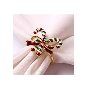 High quality Embossed <b>gold</b> Leaves Design napkin ring with unique Adjustable design luxury royal look tableware for wedding home - Product Image 5