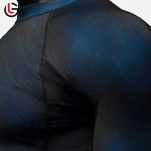 2025 personalizado hombres MMA Rash Guard alta calidad transpirable sublimación impresión mejor Anti-UV artículo fresco - Product Image 6