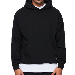 Sweats à capuche en coton pour hommes Sweats à capuche personnalisés à manches longues Sweat à capuche uni vierge pour hommes 2023/2024 - Product Image 4