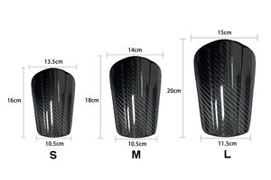 Espinilleras personalizadas de fibra de carbono para fútbol, protector deportivo protector de fútbol, espinilleras ligeras duraderas de alta calidad - Product Image 5
