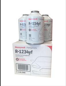 Pour réfrigérant R1234YF 8oz, 4 cartons (16 canettes) Honey Well authentique, livraison rapide - Product Image 6