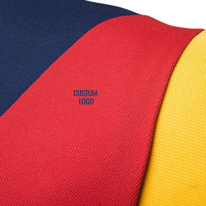 Haute qualité Slim Fit hommes été pour polos couleurs unies broderie Logo en gros pas cher prix éponge vierge - Product Image 4