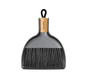 ชุดที่โกยขยะและแปรง MR.SIGA ด้ามไม้ไผ่ สีเทา 1 ชุด - Product Image 1