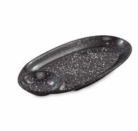 Ensemble de chips et de trempettes de qualité supérieure, différents styles, pour les événements et la restauration, incassable, en mélamine noire, au meilleur prix