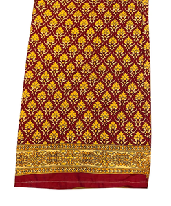 New Vintage Collection Recycled Silk Pajamas Boho Style Mid Full Length <b>Skirt</b> Tiered Nightwear/Beachwear Elastic Breathable - Product Image 3