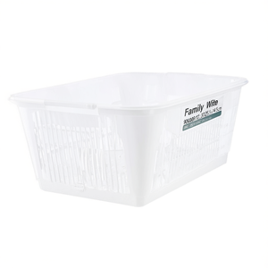 Cesta <b>plastica</b> (37x25,5x14,5cm) FAMILY Bianco 9060090112 - Product Image 2