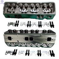 SBC 350 GM350 culasses en aluminium complètes avec boulons de plaque de guidage pièces de moteur pour Chevy 350 5.7L V8 petit bloc