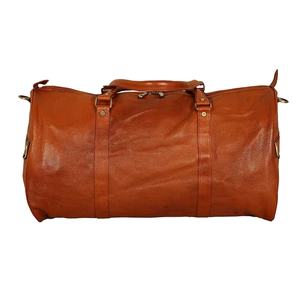 Sac de sport et de voyage extensible personnalisé avec logo, sac de week-end, sac à main tendance, sac de travail, sac de voyage imperméable en cuir véritable et toile - Product Image 3