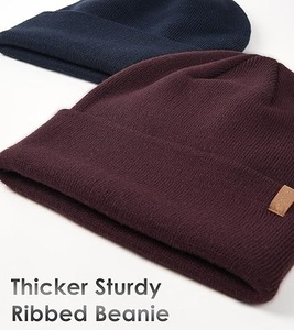 Bonnets en acrylique 100% couleur marron, chauds pour l'hiver, pour la pêche, la randonnée, tricot côtelé, mélange de laine, respirant, élasticité - Product Image 4
