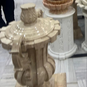 Maceta de Flores de Mármol Hecha a Mano de Alta Calidad al por Mayor, Nuevo Diseño, Decoración para el Hogar y el Jardín, Hermosa Pieza al Mejor Precio - Product Image 1