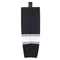 Chaussettes de hockey sur glace personnalisées 2026 avec logo par sublimation et design personnalisé à scratch auto-agrippant