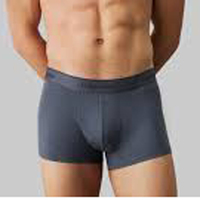MOMO BD Fabulous Boxer sans couture en fibre de bambou, graphène, taille mi-haute, doux, avec logo imprimé en relief et rivets, Fourniture ODM pour adultes