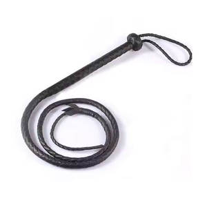 Bride de chasseur en cuir noir sur mesure avec poignée Équestre Faux cuir Chasseur Equine Entraînement Réglable Fit Chevaux - Product Image 3