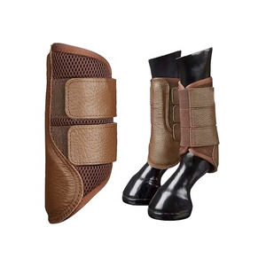 Protège-tendons professionnels pour l'équitation, protections de jambes pour chevaux, accessoires d'équitation, noir - Product Image 4