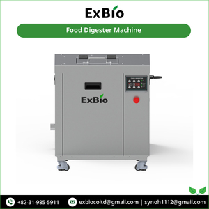 Digestor de Alimentos Exbio de Alta Calidad para Uso Comercial y Doméstico, Capacidad de 25 kg/día, Digestor Anaeróbico de Acero Inoxidable con Silenciador - Product Image 4