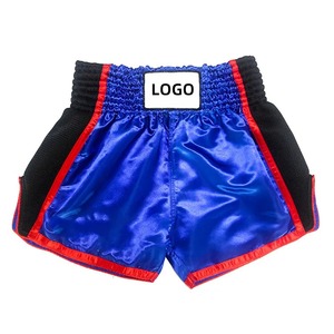 Pantalones cortos de Muay Thai impresos por sublimación al por mayor de último diseño de alta calidad 100% poliéster pantalones cortos de lucha ligeros de artes marciales - Product Image 5
