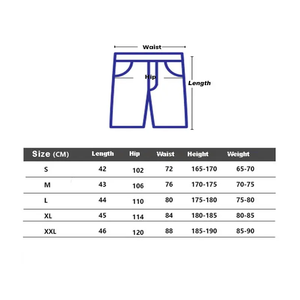 Pantalones cortos de entrenamiento de poliéster para gimnasio de secado rápido para hombre, estilo deportivo con cordón colorido para correr y entrenar - Product Image 2