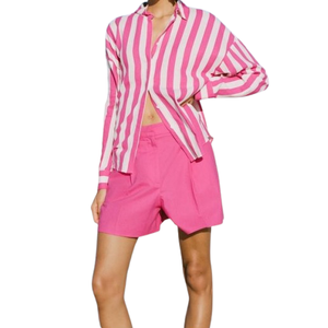 Blusa de rayón suave superventas con detalles de encaje y cuello elegante pero cómoda para uso diario disponible para la venta - Product Image 1