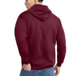 Sweat-shirts à capuche pour hommes avec logo personnalisé, poids lourd 400 600GSM, sweat-shirts surdimensionnés, streetwear en coton, prix de gros OEM - Product Image 2