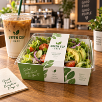 Coffret cadeau de café personnalisé AT PACK avec boîte en carton blanc de 300 g, emballage de luxe pour sachets de café arabe, tasses et cadeaux
