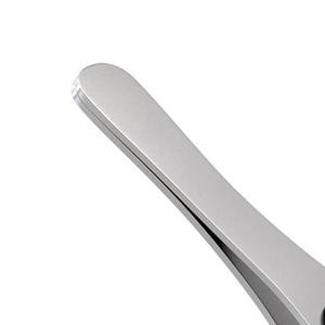 Pinzas Profesionales para Cejas de Acero Inoxidable con Punta Inclinada y Agarre Antideslizante - Product Image 6