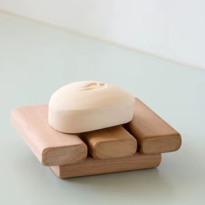 Porte-savon en bois pour salle de bain, évier de cuisine, support à savon, égouttoir à savon, plateau à savon, accessoire de maison écologique - Product Image 1