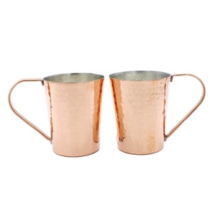 Tasses à mule de Moscou en cuivre faites à la main Vente en gros de bière et café, thé, tasses en cuivre Fabricant Fournisseur de l'Inde - Product Image 6