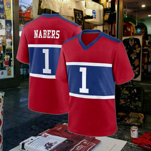 เสื้อฟุตบอลไซส์ใหญ่เสื้อเจอร์ซีย์ทีมอเมริกันใส่ได้ทั้งชายและหญิง - Product Image 5