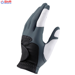 Guantes de golf Nuevo producto Deportes Durable Guantes de golf de cuero completo para hombres Mejor precio Guantes de golf de cuero de alta calidad - Product Image 2