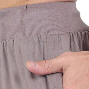 กางเกงลำลองทันสมัยพร้อมผ้าเรียบสำหรับผู้ชายกางเกงระบายอากาศได้สำหรับใส่นอกสถานที่ที่ผ่อนคลาย - Product Image 5