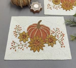 Set de table rond personnalisable fait main 15 pouces, écologique, moderne et luxueux, pour les fêtes et les mariages à domicile - Product Image 3