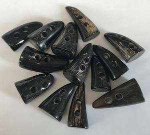 Cuerno de buey ligero más vendido, diseño único, cuerno de búfalo de agua, accesorios de palanca para decoración de prendas - Product Image 1