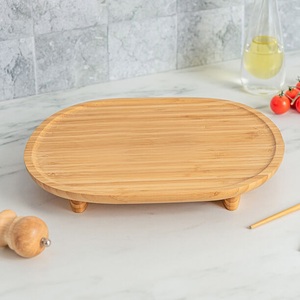 Bandeja de Servir de Madera Natural Pulida de Lujo, Hecha a Mano, de Madera de Mango con Asas, 10x10 Pulgadas, Grado Comercial, Certificada LFGB - Product Image 4