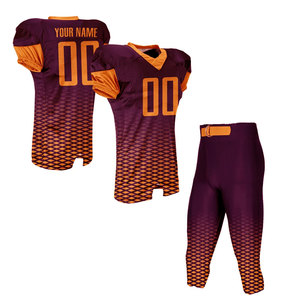 Uniforme Deportivo Completo y Transpirable de Manga Corta para Equipos, Opción de Uniforme de Fútbol Americano para Entrenamiento y Juegos - Product Image 1